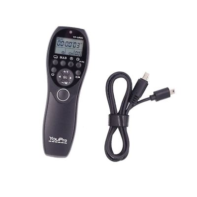 #ad YouPro YP VPR1 Wired Timer Shutter Remote Control for Sony Cameras amp; Camcorders $29.99