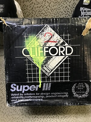 #ad Clifford System Super III 3 O.G. Car Alarm w Remote amp; Transmitter New $100.00