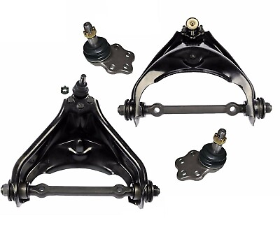 #ad Dodge Dakota 1997 to 1999 RWD 2WD Pair Upper Control Arms amp; 2 Lower Ball Joints $159.99