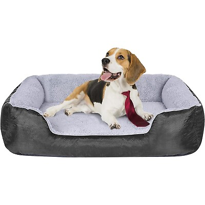 #ad RIROMGY Orthopedic Dog Bed for Medium Dogs Waterproof Dog Bed Rectangle NEW $40.00