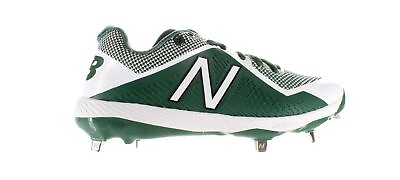 #ad #ad New Balance Mens L4040tg4 Green White Baseball Cleats Size 5 2E 1867386 $26.99