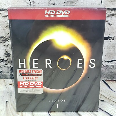 #ad Heroes Season 1 HD DVD 2007 7 Disc Box Set TV Series Sci Fi amp; Fantasy NEW $9.97
