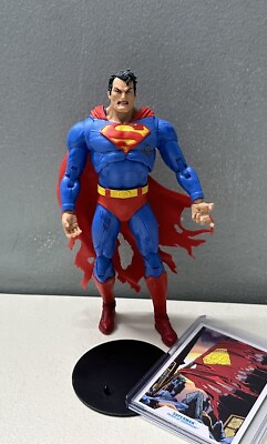 #ad McFarlane DC Multiverse Superman vs Doomsday Gold Label Superman 7” Figure ONLY $24.99