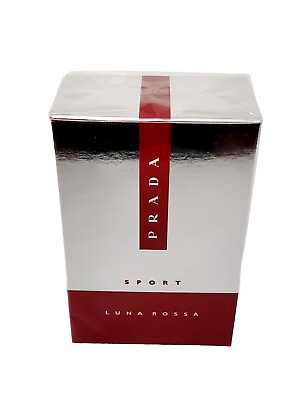 #ad Prada Luna Rossa SPORT by Prada 3.3 oz. EDT Spray for Men New in Sealed Box $105.00