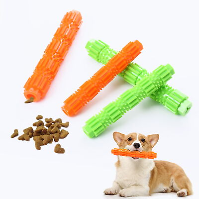 #ad Dog Bite Toy Tooth for Treat Dispensing Teeth Bite resistant Pet Chew Dental $7.93
