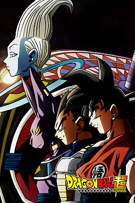 #ad Dragon Ball Super Poster Goku Vegeta Beerus Survival POSTER $8.09