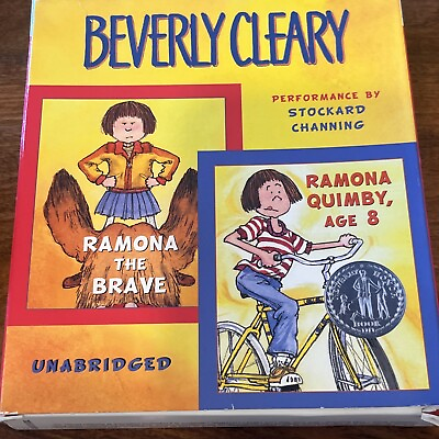#ad Ramona the Brave and Ramona Quimby Age 8 by Cleary Beverly Unabridged Audio CD $29.99
