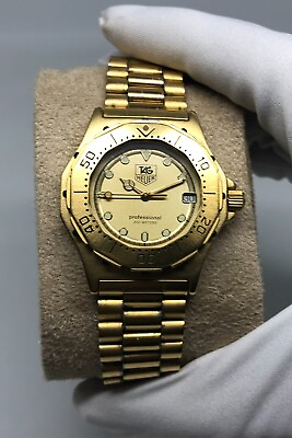 #ad TAG Heuer 3000 Gold Unisex Adult Watch 934.413 $350.00