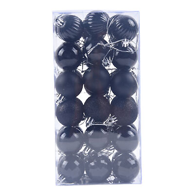 #ad 36pcs Decorative Balls Attractive Long Lasting Shiny Surface Decorative Ball $14.56