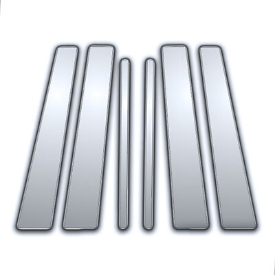#ad 6Pc Chrome Pillar Side Covers For 95 99 infiniti I30 $77.46