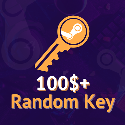 #ad Random Steam Key 100$ Game Guaranteed $4.80