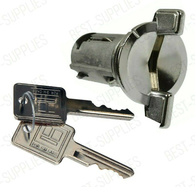 #ad Ignition Lock Switch Cylinder Set Chrome for Chevy Pontiac GM $16.99