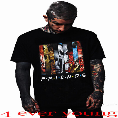 #ad FRIENDS SCARY MOVIE PUNK ROCK T SHIRTS MEN#x27;S SIZES $11.69