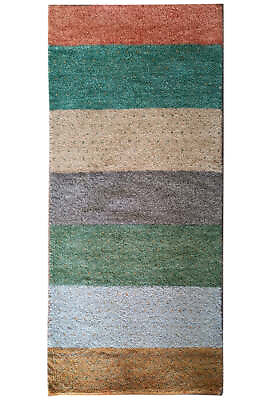 #ad 2#x27; x 5#x27; Multi Color Modern Gaabbeh rug Handmade India#F 5895h $111.50