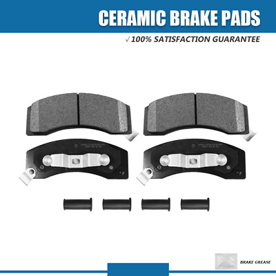 #ad 4PCS Front Ceramic Brake Pads for Dodge Ram 2500 C3500 Express 3500 Savana 2500 $27.83