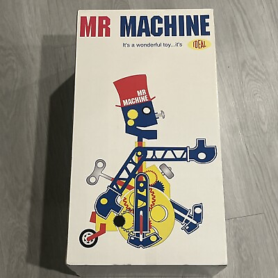#ad Mr. Machine Ideal Toys Vintage 2004 New Open Box $149.99