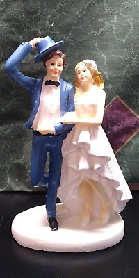 #ad Bride and Groom cake top $14.00