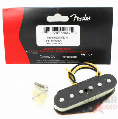 #ad Genuine Fender #x27;62 Custom Tele Telecaster BRIDGE Pickup 005 6075 049 $37.59