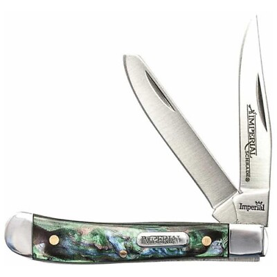 #ad Imperial Schrade IMP19PRT Trapper Double Blade Folding Pocket Knife $12.00