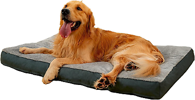 #ad Large Dog Beds for Large Dog Dog Crate Bed with Removable Washable Cover Anti $32.99