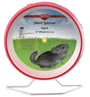 #ad Kaytee Silent Spinner Small Pet Wheel Assorted Colors Giant $52.72