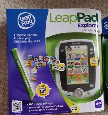 #ad New Leap Frog LeapPad Explorer Tablet With Camera Green $65.99