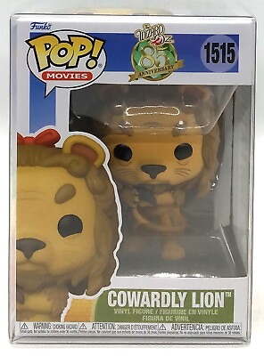 #ad Funko Pop The Wizard of Oz 85th Anniversary Cowardly Lion #1515 with Protector $11.99