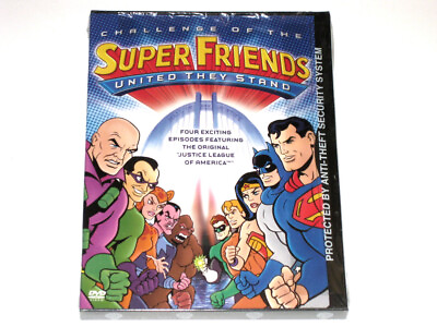 #ad Challenge of The Super Friends: 4 Episodes DC Animated TV Series on DVD 1978 $8.95