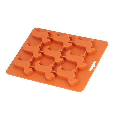 #ad Silicone Ice Cube Trays Dog Shaped Silicone Ice Cube Mold For Chocolate New $9.66