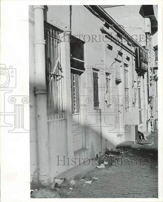 #ad 1964 Press Photo Alley South of Central Avenue in St. Petersburg Florida $15.88