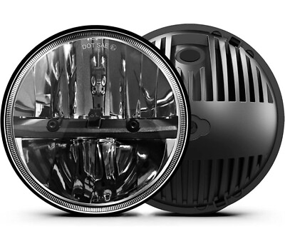 #ad Headlight Replacement Jeep Wrangler TJ JK CJ Compatible with Chevy $70.00