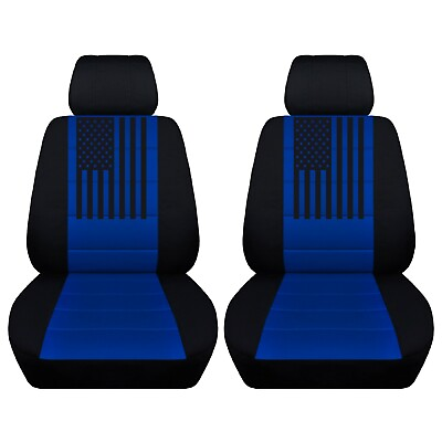 #ad Car Seat Covers Fits Dodge Charger 2010 to 2020 American Flag Car Seat Covers $89.99