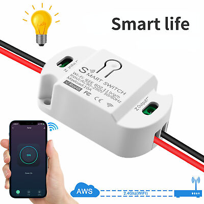 #ad Smart Life Wifi Intelligent on off Device Mobile Wireless Remote Control Switch $11.26