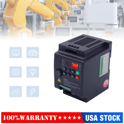 #ad 3HP 2.2KW VFD Variable Frequency Drive Inverter Converter for CNC Spindle Motor $89.30