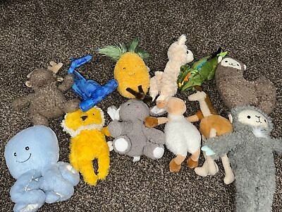 #ad Large Dog Toy Lot Of 12 $25.00