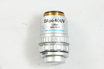 #ad Read Olympus DApo 40X UV 1.30 oil 160 0.17 objective for BH2 Microscope #2824 $130.00