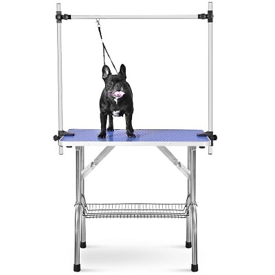 #ad 36quot; Pet Grooming Table Adjustable 2 Arms Heavy Duty Table for Dog Cat Foldable $122.90