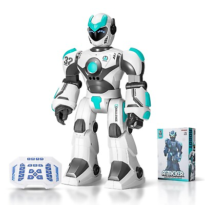 #ad Remote Voice Control Large Robot: 2.4Ghz WiFi Signal Intelligent Programmable... $115.19