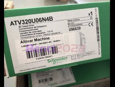#ad #ad 1PC New Schneider ATV320U06N4B PLC In Box Expendited Shipping $450.00