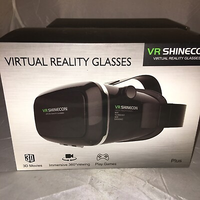 #ad VR SHINECON Virtual Reality Glasses Open Box $10.00