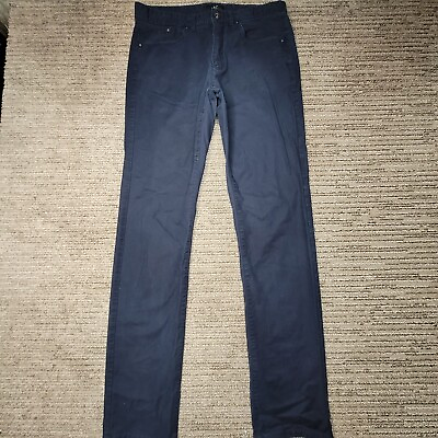 #ad Calvin Klein Size 32 34 Men Pants Casual Mid Rise Slim Fit Casual Work Navy $15.99