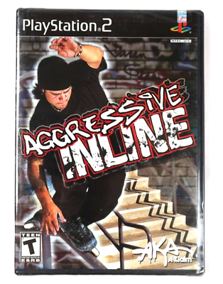 #ad Aggressive Inline Sony PlayStation 2 2002 New Sealed $32.99