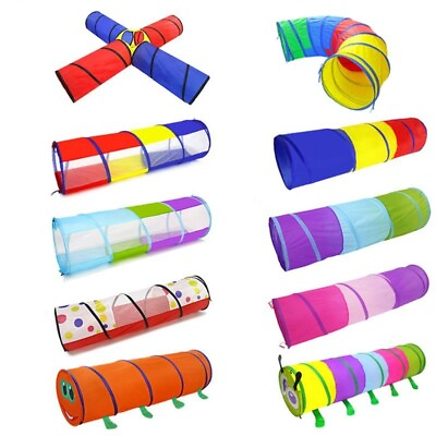 #ad Kids Crawling Tunnel Toys Portable Children Outdoor Toy Tube Child Indoor Play $74.99