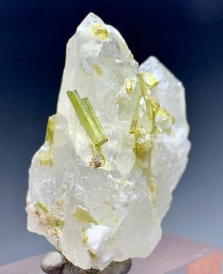 #ad 112 Cts Top Quality Tourmaline Crystal with Quartz From Pakistan $15.00