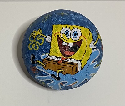 #ad 2003 Nickelodeon Sponge Bob Square Pants Latex Ball 5” $4.00