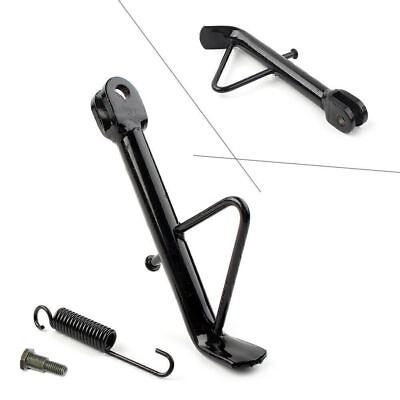 #ad Kickstand Foot Side Stand Support For Scooter E Bike Motorcycle Universal Black $12.54