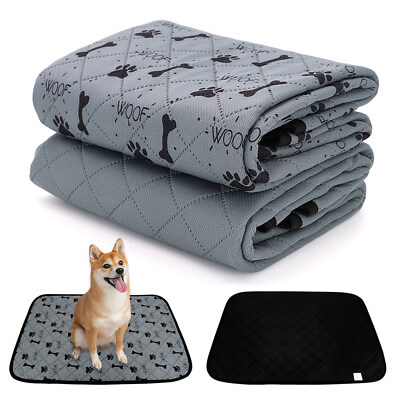 #ad Washable Dog Pet Cat Pee Wee Mat Puppy Toilet Training Pad Reusable Absorbent $25.99