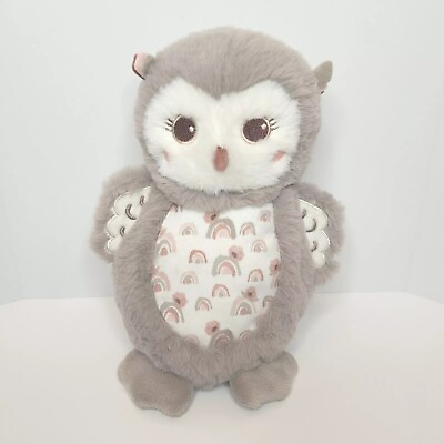 #ad Douglas Nova Owl Plush Baby Lovey Chimes Stuffed Animal Toy Super Soft 9quot; $15.99