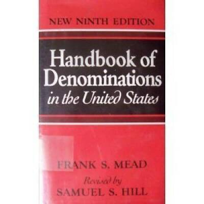 #ad Handbook of Denominations in the United States Hardcover GOOD $4.00