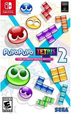 #ad Puyo Puyo Tetris 2 Switch Brand New Game 2020 Multiplayer Puzzle $21.89
